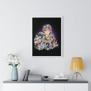 SESSHOMARU COLOR FRAMED POSTER SESSHOMARU COLOR FRAMED POSTER