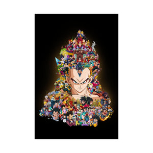 VEGETA SSJ4 COLOR POSTER VEGETA SSJ4 COLOR POSTER