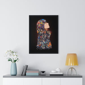 ITACHI (RAIN) COLOR FRAMED POSTER ITACHI (RAIN) COLOR FRAMED POSTER