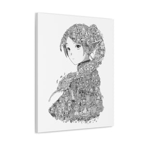 FRIEREN BLACK & WHITE CANVAS FRIEREN BLACK & WHITE CANVAS