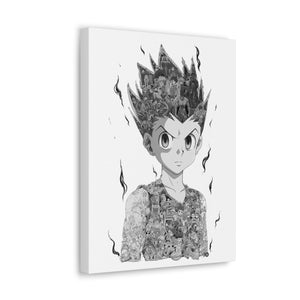 GON BLACK & WHITE CANVAS GON BLACK & WHITE CANVAS