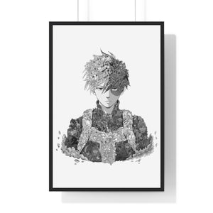 TODOROKI BLACK & WHITE FRAMED POSTER TODOROKI BLACK & WHITE FRAMED POSTER