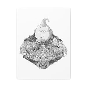 FAT BUU BLACK & WHITE CANVAS FAT BUU BLACK & WHITE CANVAS