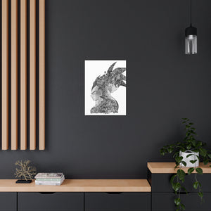 GOKU VEGETA BLACK & WHITE CANVAS (Clean ver) GOKU VEGETA BLACK & WHITE CANVAS (Clean ver)