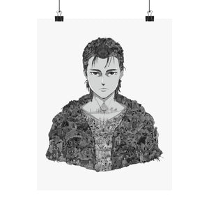 EREN YEAGER BLACK & WHITE POSTER EREN YEAGER BLACK & WHITE POSTER