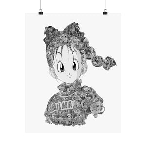 BULMA BLACK & WHITE POSTER BULMA BLACK & WHITE POSTER