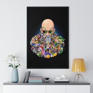 MASTER ROSHI COLOR FRAMED POSTER MASTER ROSHI COLOR FRAMED POSTER