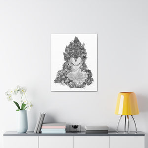VEGETA SSJ4 BLACK & WHITE CANVAS VEGETA SSJ4 BLACK & WHITE CANVAS