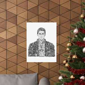 ERWIN BLACK & WHITE POSTER ERWIN BLACK & WHITE POSTER