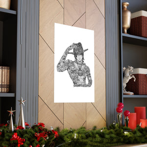 ACE BLACK & WHITE POSTER ACE BLACK & WHITE POSTER