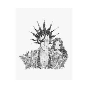 KENPACHI BLACK & WHITE POSTER KENPACHI BLACK & WHITE POSTER