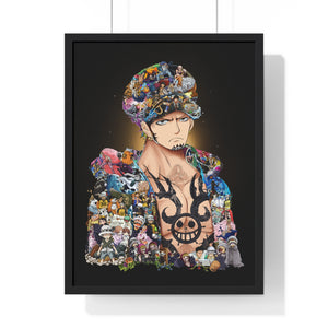 TRAFALGAR LAW COLOR FRAMED POSTER TRAFALGAR LAW COLOR FRAMED POSTER