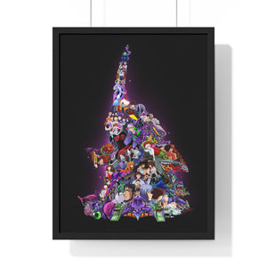 EVA 01 COLOR FRAMED POSTER EVA 01 COLOR FRAMED POSTER