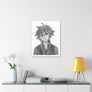 MELIODAS BLACK & WHITE CANVAS MELIODAS BLACK & WHITE CANVAS