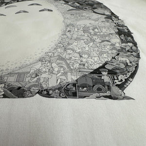 TOTORO PREMIUM T-SHIRT (Art on back - Ship from Viet Nam) TOTORO PREMIUM T-SHIRT (Art on back - Ship from Viet Nam)