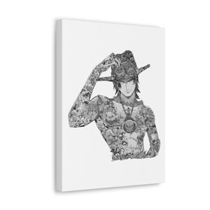 ACE BLACK & WHITE CANVAS ACE BLACK & WHITE CANVAS