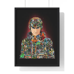 MIGHT GUY COLOR FRAMED POSTER MIGHT GUY COLOR FRAMED POSTER