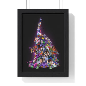 EVA 01 COLOR FRAMED POSTER EVA 01 COLOR FRAMED POSTER