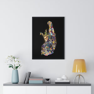 ALL MIGHT COLOR FRAMED POSTER ALL MIGHT COLOR FRAMED POSTER