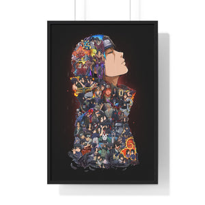 ITACHI (RAIN) COLOR FRAMED POSTER ITACHI (RAIN) COLOR FRAMED POSTER