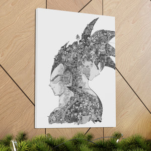 GOKU VEGETA BLACK & WHITE CANVAS (Clean ver) GOKU VEGETA BLACK & WHITE CANVAS (Clean ver)
