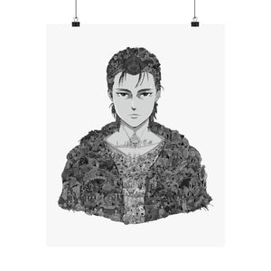 EREN YEAGER BLACK & WHITE POSTER EREN YEAGER BLACK & WHITE POSTER