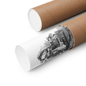 ABRAHAM LINCOLN BLACK & WHITE POSTER ABRAHAM LINCOLN BLACK & WHITE POSTER