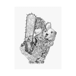 DENJI BLACK & WHITE POSTER DENJI BLACK & WHITE POSTER