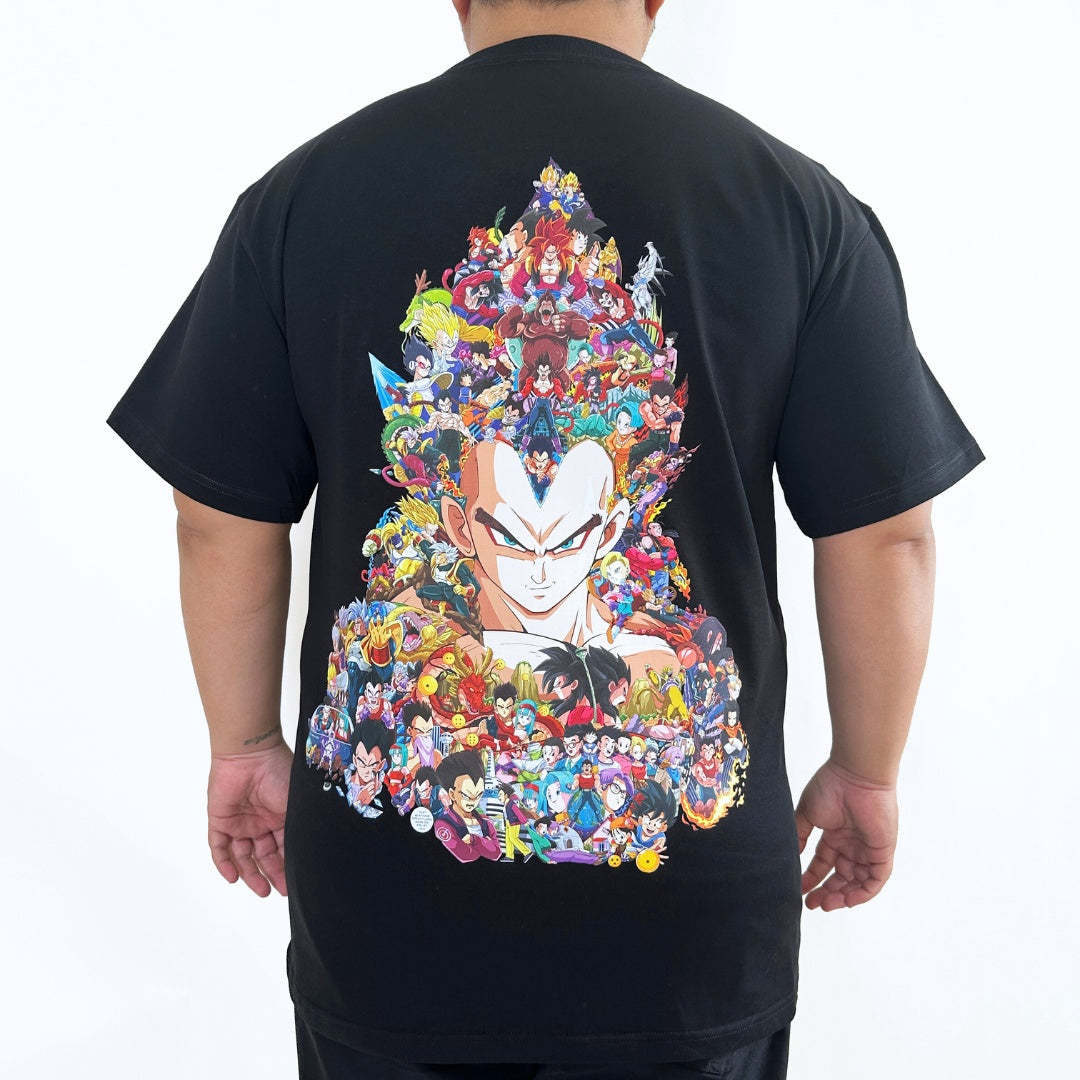 8egreedy Tシャツ　ミラー　Sサイズ VEGETA SSJ4 COLOR PREMIUM T-SHIRT (Art on back - Ship from Viet Nam)