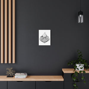 FAT BUU BLACK & WHITE CANVAS FAT BUU BLACK & WHITE CANVAS