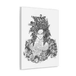 GOKU SSJ4 BLACK & WHITE CANVAS GOKU SSJ4 BLACK & WHITE CANVAS