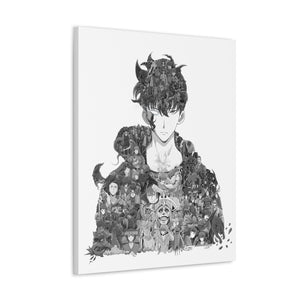 SUNG JINWOO BLACK & WHITE CANVAS SUNG JINWOO BLACK & WHITE CANVAS