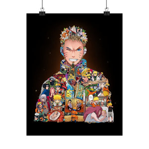 HOKAGE NARUTO COLOR POSTER HOKAGE NARUTO COLOR POSTER