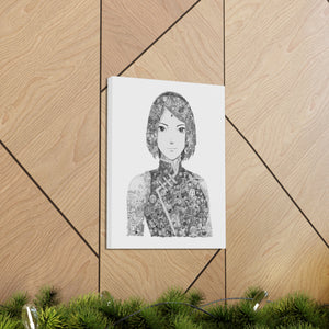 SAKURA BLACK & WHITE CANVAS SAKURA BLACK & WHITE CANVAS