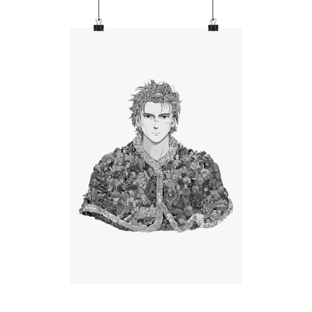 THORFINN BLACK & WHITE POSTER THORFINN BLACK & WHITE POSTER
