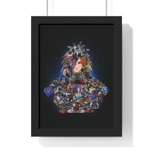 MADARA COLOR FRAMED POSTER MADARA COLOR FRAMED POSTER