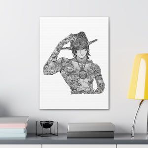 ACE BLACK & WHITE CANVAS ACE BLACK & WHITE CANVAS