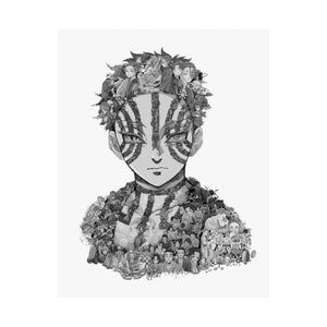 AKAZA BLACK & WHITE POSTER AKAZA BLACK & WHITE POSTER