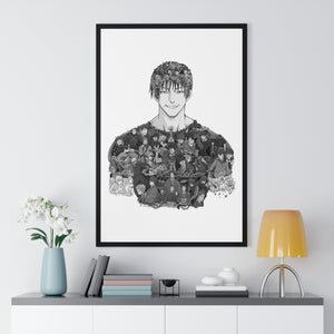 TOJI BLACK & WHITE FRAMED POSTER TOJI BLACK & WHITE FRAMED POSTER