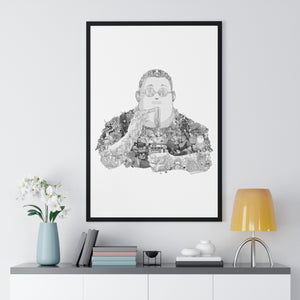 SAKAMOTO BLACK & WHITE FRAMED POSTER SAKAMOTO BLACK & WHITE FRAMED POSTER