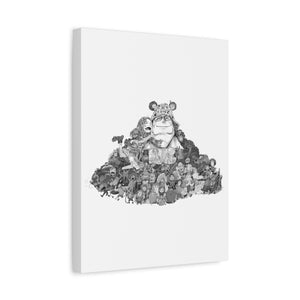 KUMA BLACK & WHITE CANVAS KUMA BLACK & WHITE CANVAS