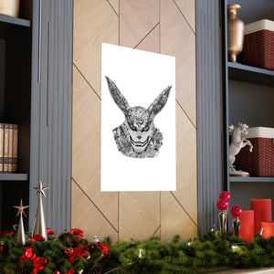 KURAMA BLACK & WHITE POSTER KURAMA BLACK & WHITE POSTER