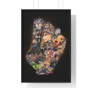 DENJI COLOR FRAMED POSTER DENJI COLOR FRAMED POSTER