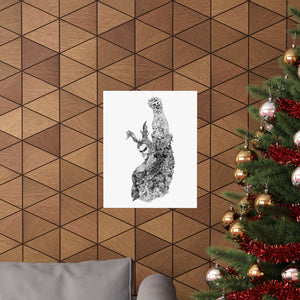 ALL MIGHT BLACK & WHITE POSTER ALL MIGHT BLACK & WHITE POSTER