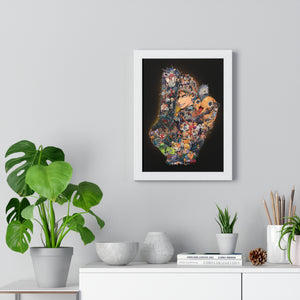 DENJI COLOR FRAMED POSTER DENJI COLOR FRAMED POSTER