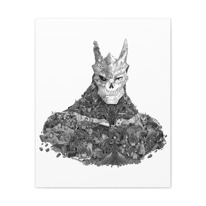 KAIJU NO. 8 BLACK & WHITE CANVAS KAIJU NO. 8 BLACK & WHITE CANVAS