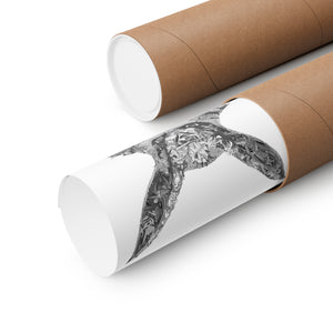 KURAMA BLACK & WHITE POSTER KURAMA BLACK & WHITE POSTER