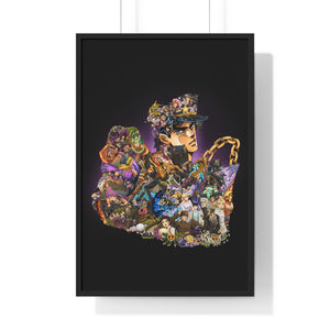 JOTARO COLOR FRAMED POSTER JOTARO COLOR FRAMED POSTER