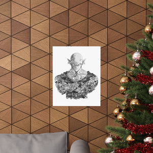 PICCOLO BLACK & WHITE POSTER PICCOLO BLACK & WHITE POSTER