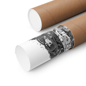 MUICHIRO BLACK & WHITE POSTER MUICHIRO BLACK & WHITE POSTER